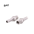 Factory price npt male connector stainless steel straight hydraulic hose fittings